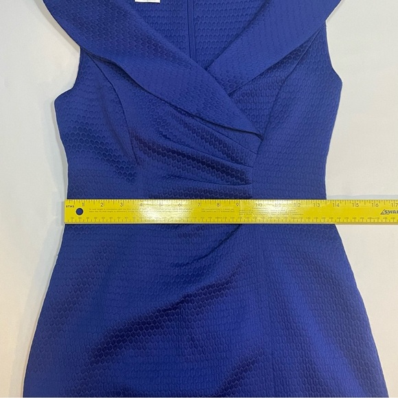Kay Unger Navy Dress Perfect for Cocktail, Wedding, Mother Of The Bride. Sz 2 - Picture 5 of 15